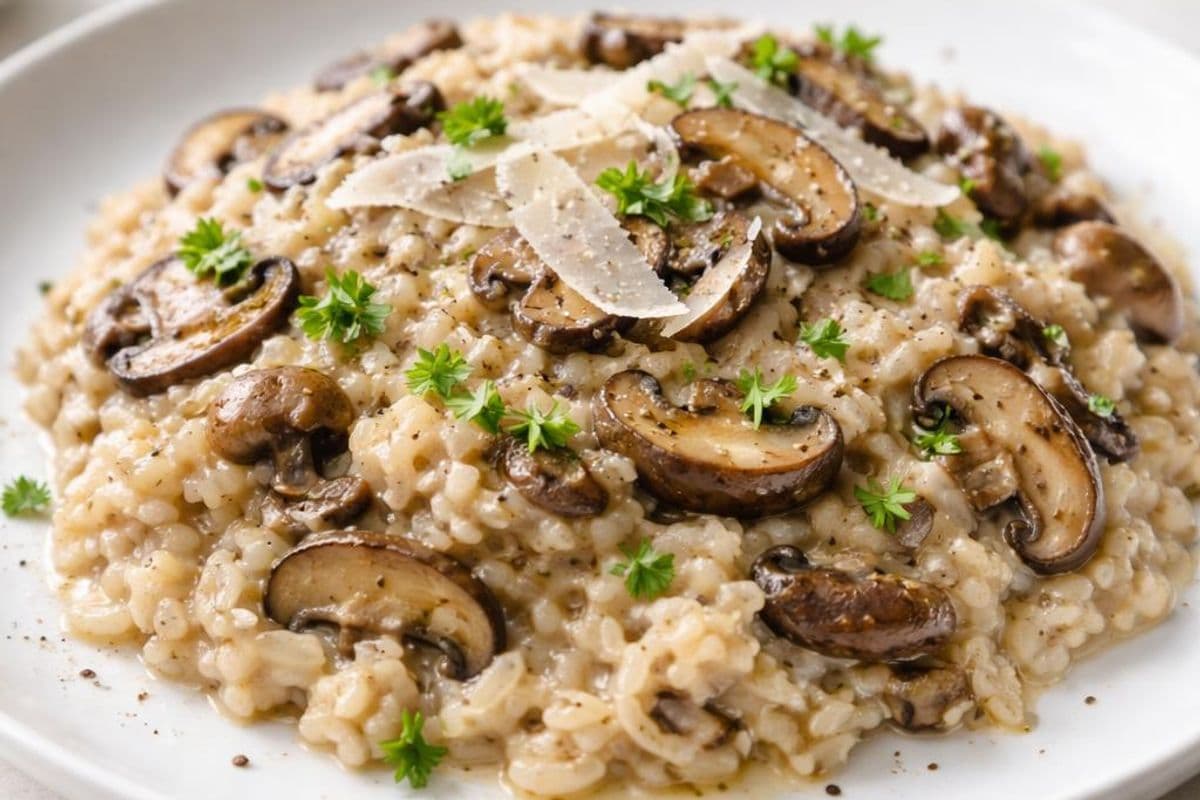Mushroom and Truffle Risotto